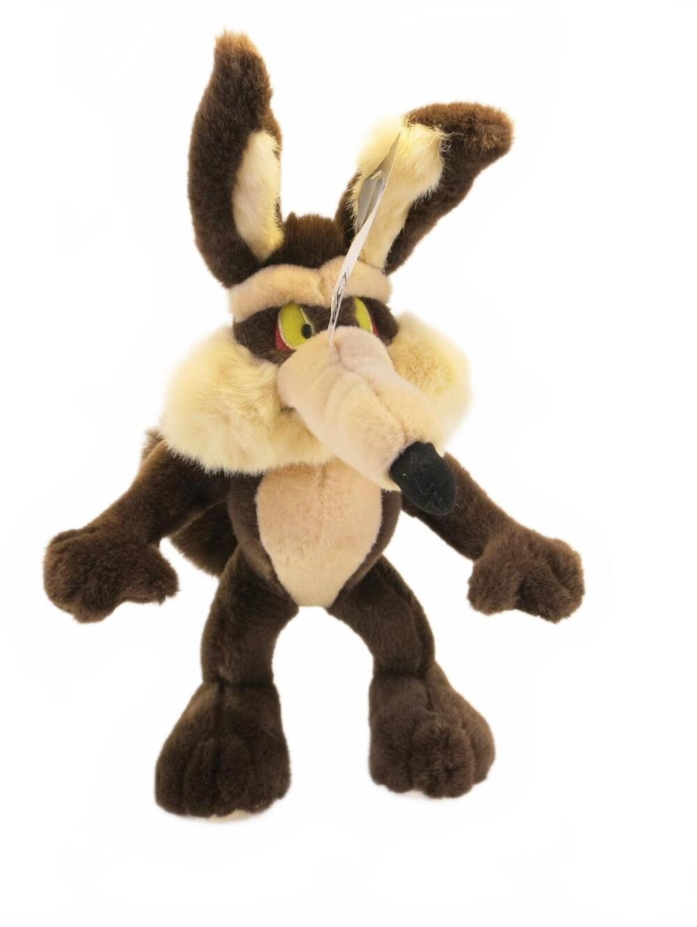 Vintage Warner Bros. Wile E. Coyote Plush Character with Tag 19"